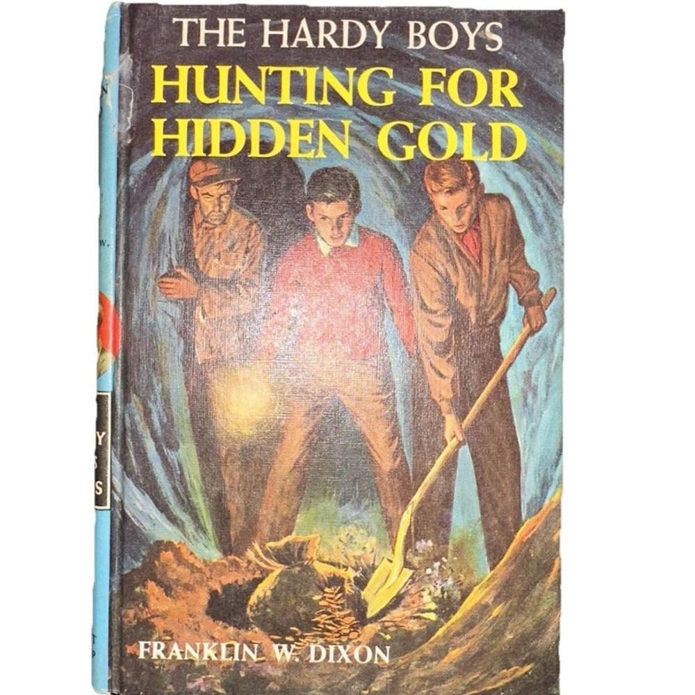 Hunting for Hidden Gold #5 – Hardy Boys Book – Franklin W. Dixon Vintage